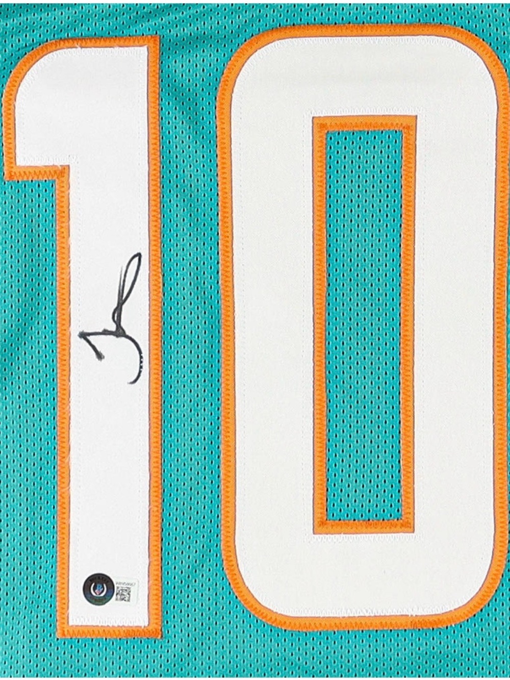 Authenticated Tyreek Hill Signed Jersey (Beckett)